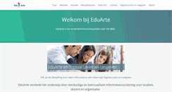 Desktop Screenshot of eduarte.nl